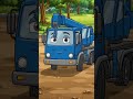 Oh no! 😱 Giant Rock Stops The Trucks! #shorts