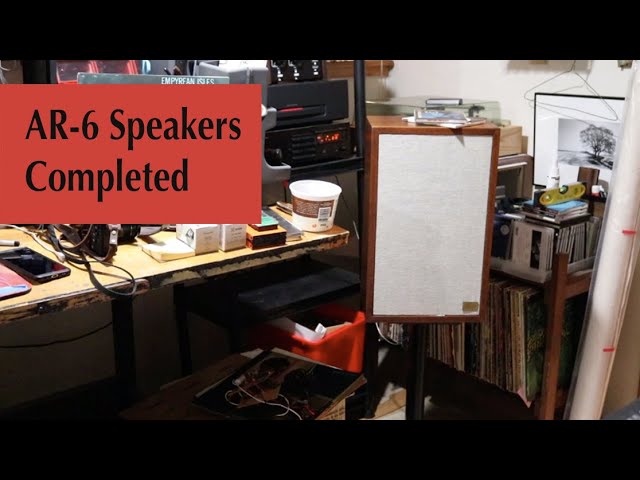 The AR-6 Speakers project is completed. The same process can be
