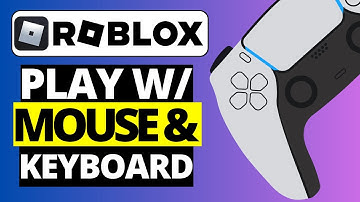 How To Connect Mouse & Keyboard To Play Playstation Roblox PS4/PS5