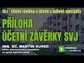 SVJ - příloha účetní závěrky, školení pro účetní od AZ-DIALOG, Lektor: Ing. Bc. Martin Durec