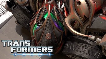 Zombie Cliffjumper VS Decepticons.Transformers Prime(Bayverse version)