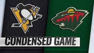 123118 Condensed Game Penguins Wild