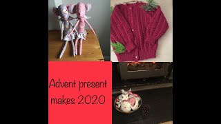 Advent presents part 1 -I have sewn some Tilda Angel mice