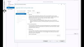 MOC 20743B - Module 2 - Demo 4 - Configuring the iSCSI target