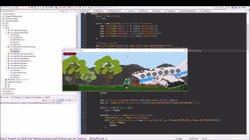 Making game in Java for Ludum Dare #33 - Day 2 - Time lapse