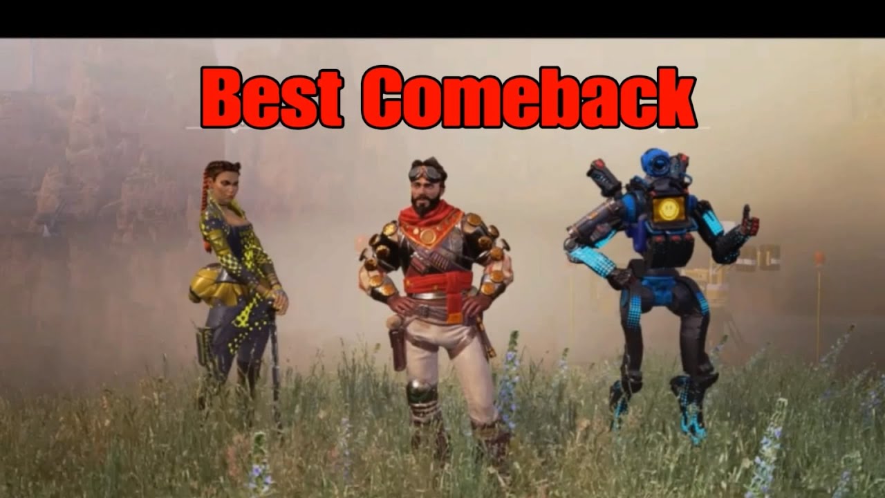 The best comeback in history...( PS4 Apex Legends ) - YouTube