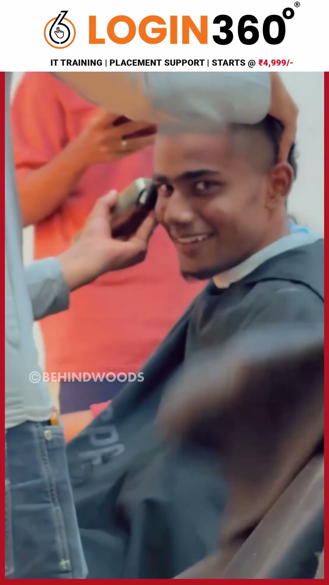 என்னடா Haircut பண்ண போறேன்னு, மொட்டை போட்டு வந்திருக்க...But இன்னும் கொஞ்சம் Cut பண்ணிருக்கலாம் ?