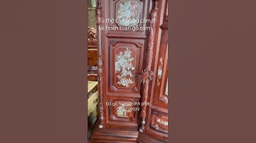 Tủ thờ cẩn ốc - khảm ốc - khảm trai - gỗ cẩm lai - tủ thờ - tủ thờ gỗ cẩm lai - tủ thờ bụng phệ |