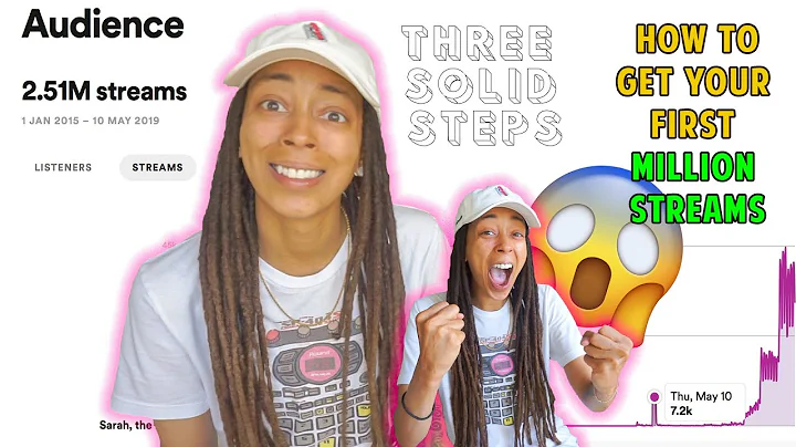 How to get your first MILLION STREAMS ON SPOTIFY!