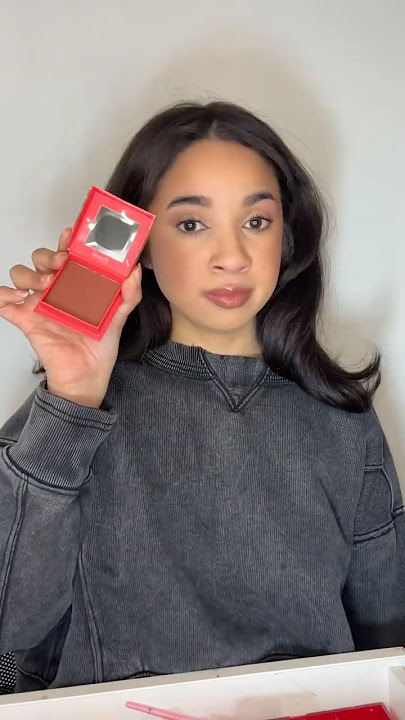 BROWN/RED BLUSH ft @benefitcosmetics blush in shade Java #makeuptutorial #blush #beauty