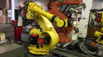 Fanuc R2000 industrial robot - Eurobots