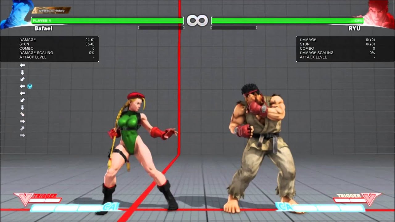 Street Fighter V: CAMMY Combo Guide 