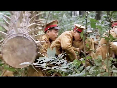 國軍利用陷阱殲滅日軍，聲東擊西將日軍基地夷為平地！