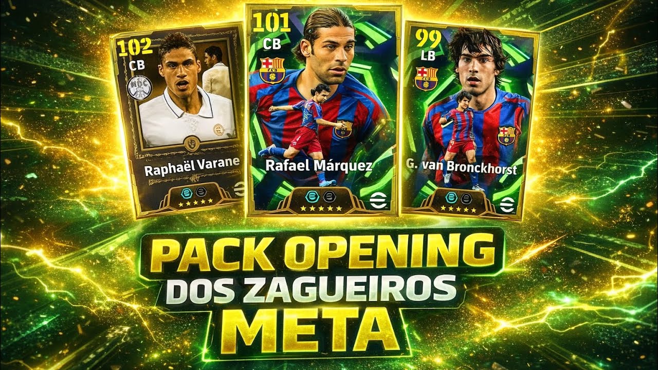 PACK OPENING NA BOX DEFENSORES NO EFOOTBALL 26 MOBILE