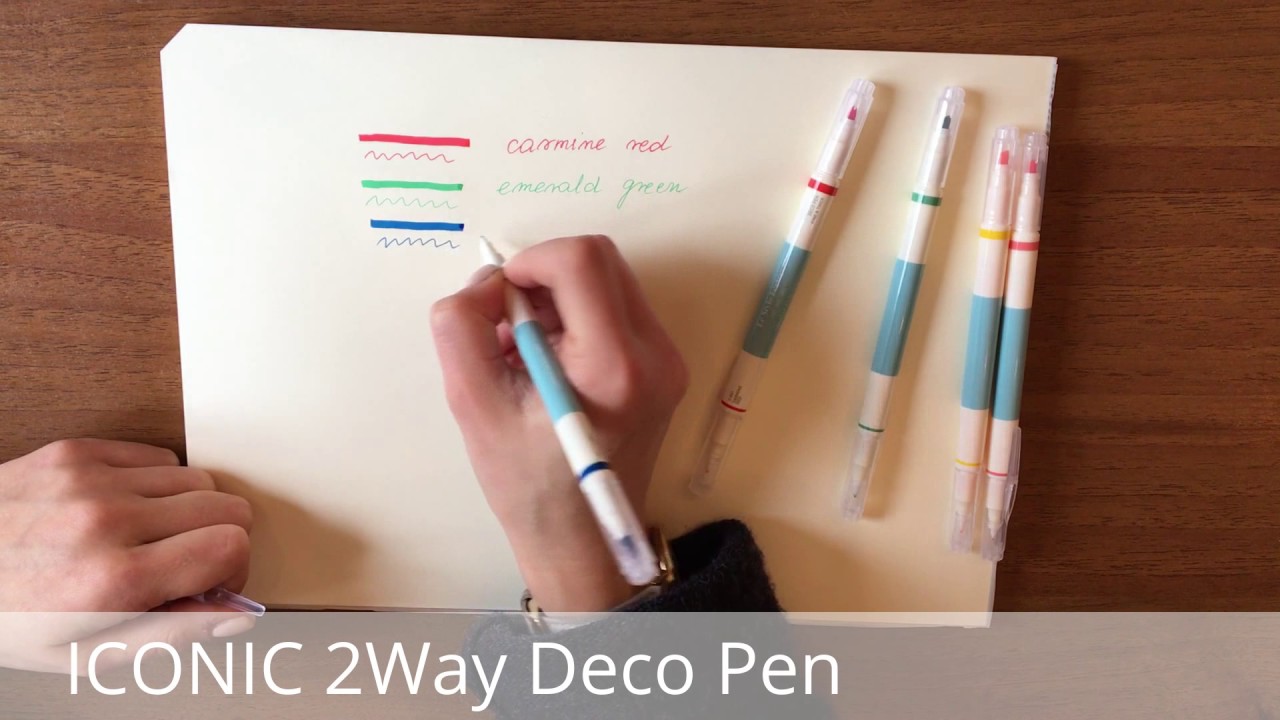 ICONIC 2Way Deco Pen YouTube