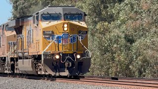 Railfanning At Elk Grove And Galt Ft @ConnorMDaniel UP ZLCTM Reroute Hi Rails And BNSF 