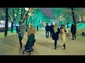 [4K] 🇷🇺MOSCOW Christmas Walk 🎄Happy New Year Lights 🎅 Boulevard Ring. Winter in Russia