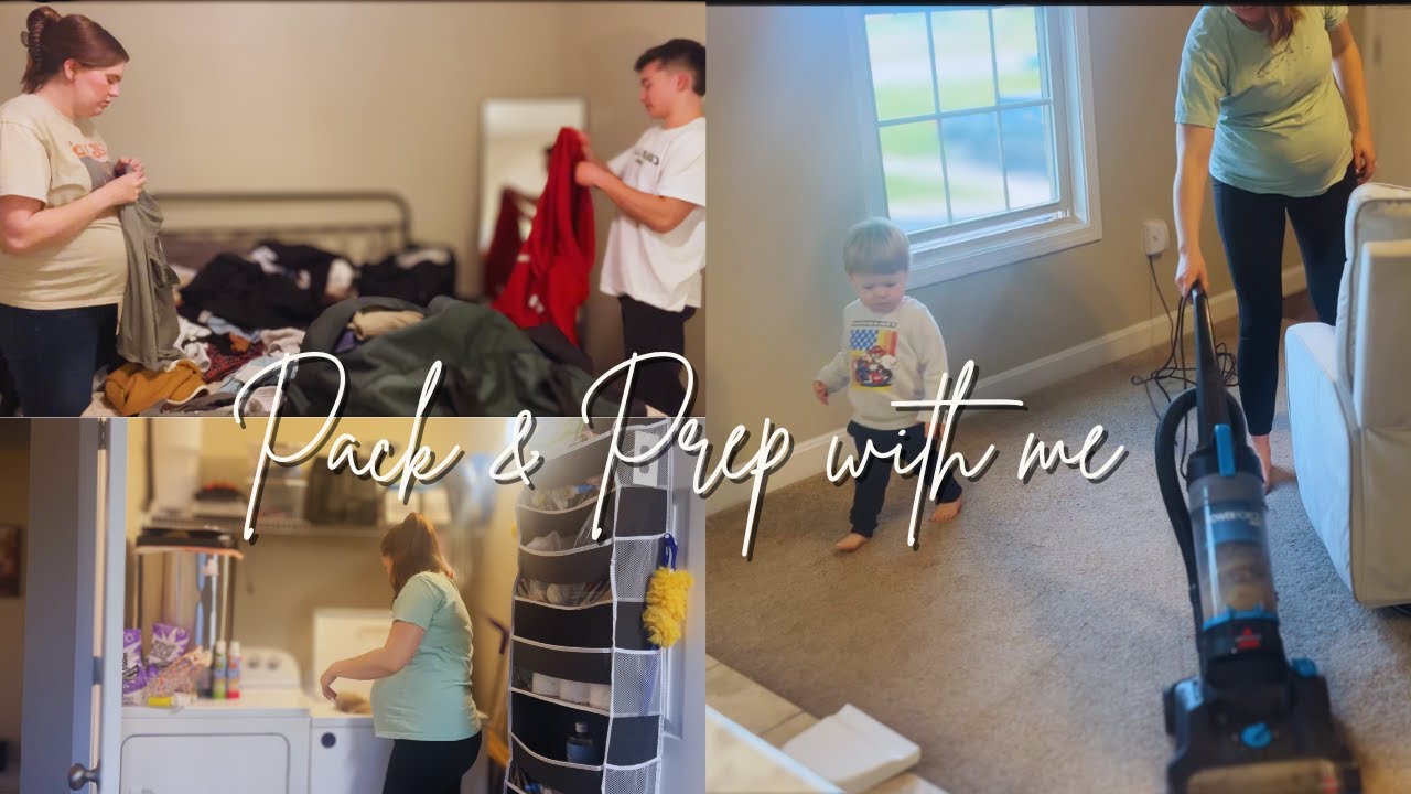 Pack & Prep | a chaotic packing vlog