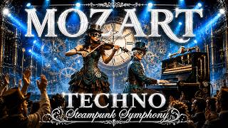 MOZART x Melodic Techno | Steampunk Symphony | Focus Energy & Accordion #mozart #SteampunkSymphony