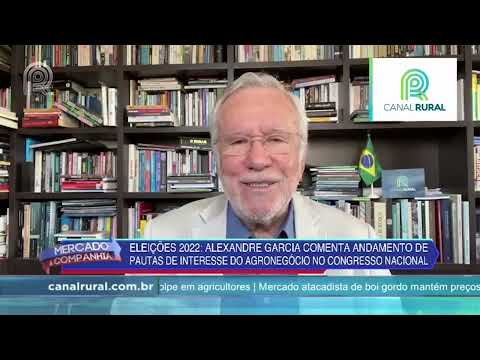 Alexandre Garcia avisa o agro: O Congresso vai parar - Mercado & Cia - 03/08 |Canal Rural