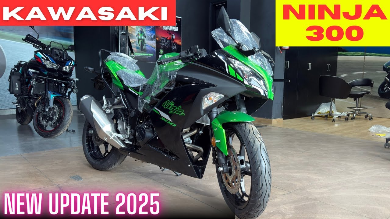 2025 Kawasaki Ninja 300 | Price, Mileage, Top Speed & Features | New Sports Bike Review