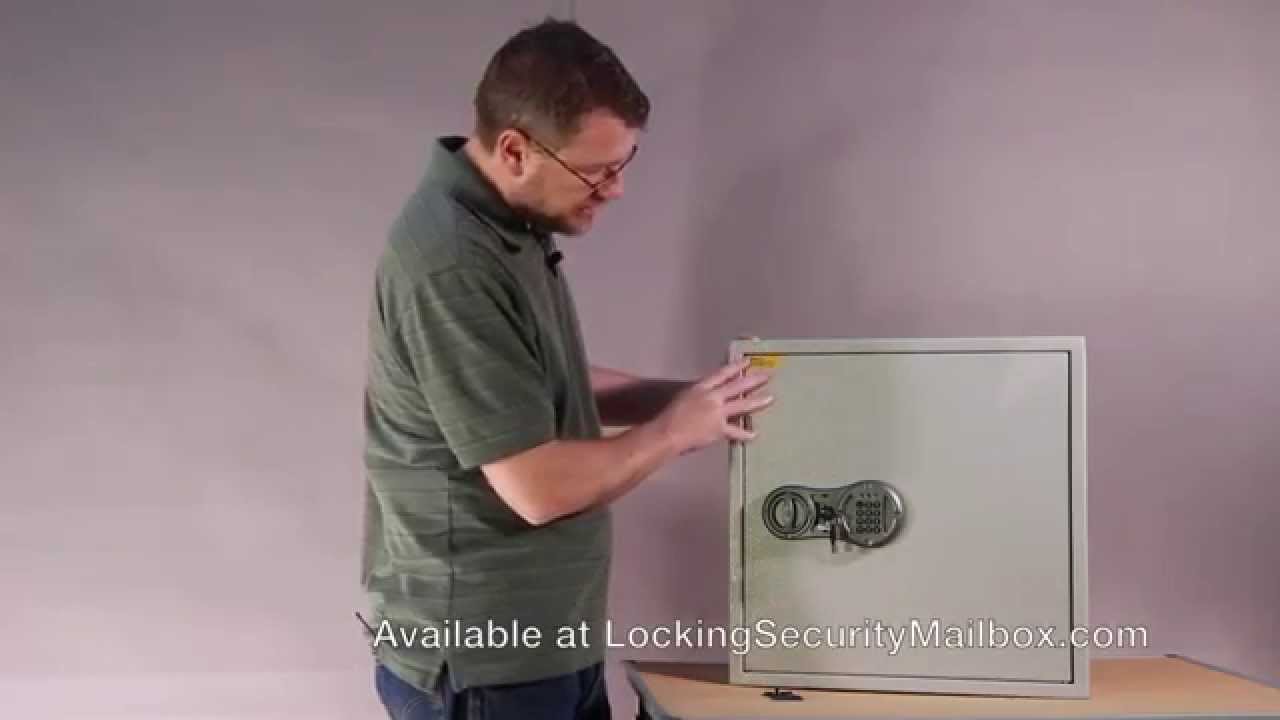 Locking Medicine Cabinet With Combination Lock Demo Review Youtube