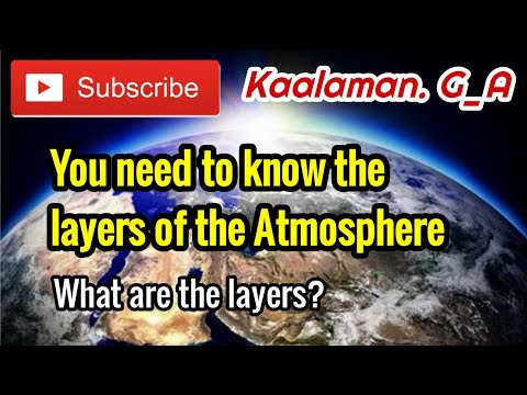 Video: Ano ang mga layer ng atmospera?