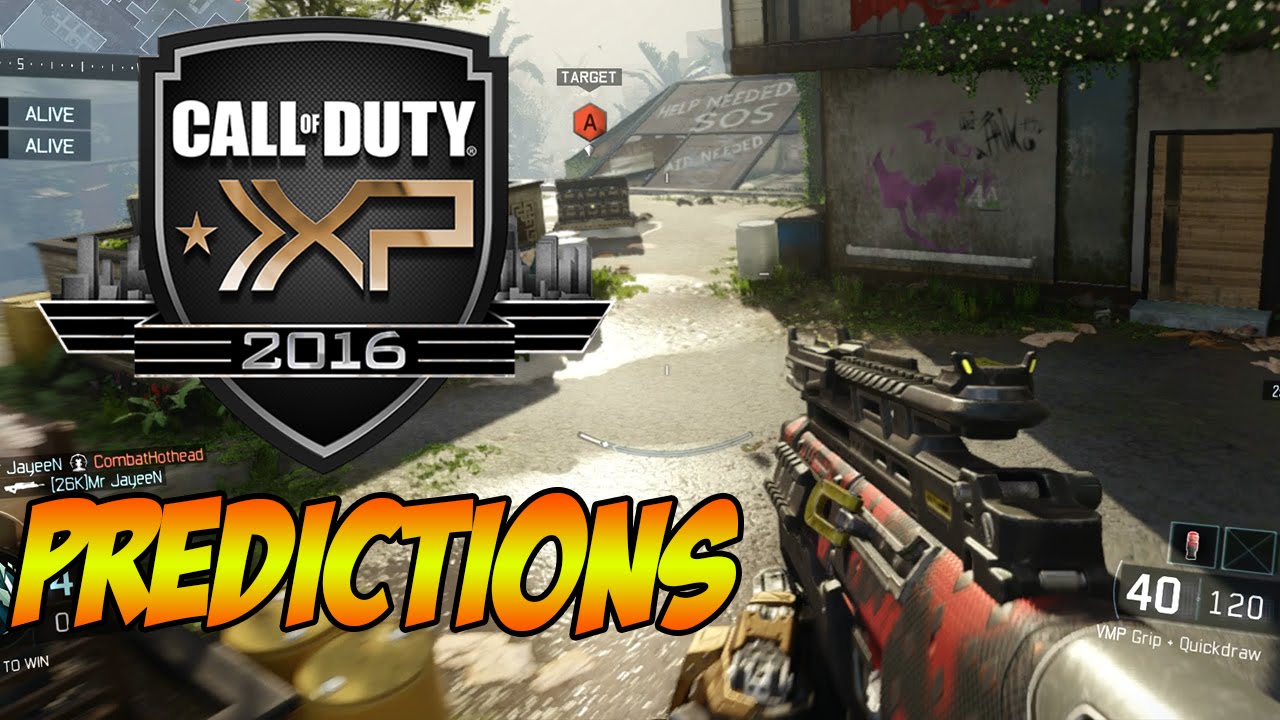 CoD Champs 2016 Predictions! (BO3 Gamebattles Gameplay) YouTube