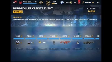 [MC5] 14000 CREDITS IN 21 DAYS OF PLAYING NO REAL MONEY SPENT!