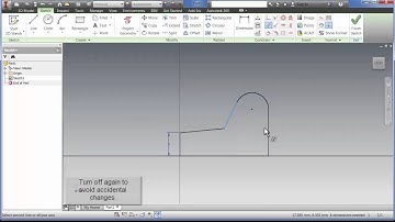 Hướng dẫn các lệnh inventor cơ bản nâng cao inventor Sketches of inventor