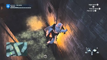 Game Fail: AC Unity Learning to swim.