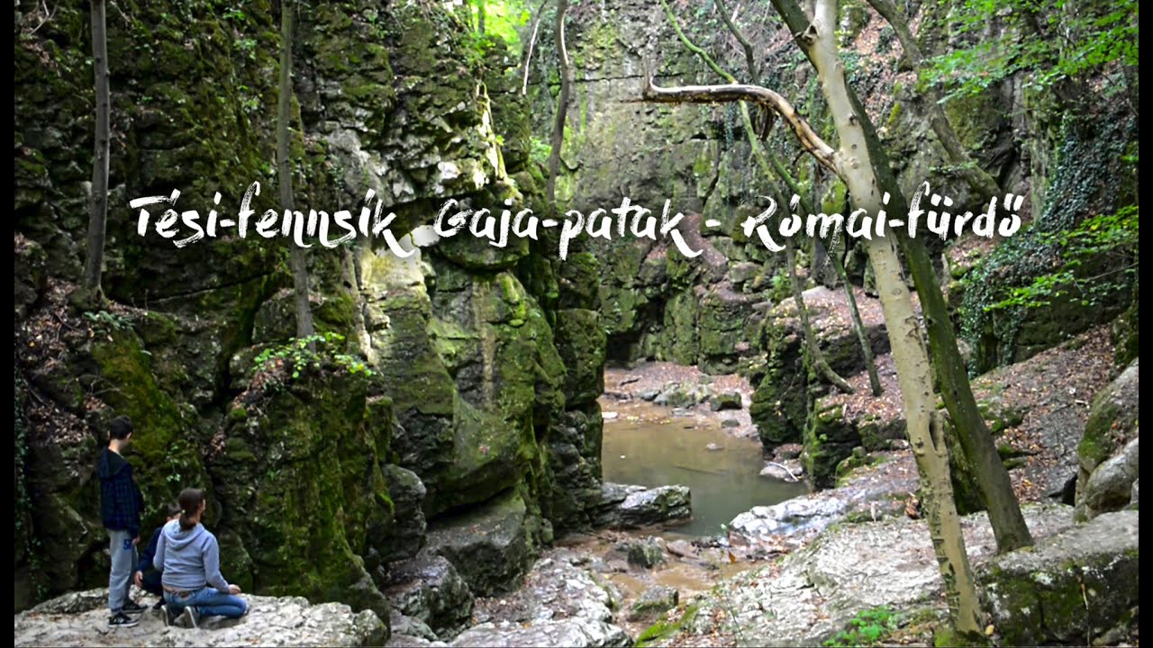 Tés – Bakonynána – Római fürdő szurdok – Jásd