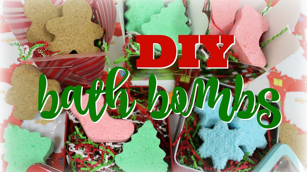 DIY Lush Holiday Bath Bombs! YouTube