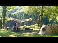 自然の中で愛犬と キャンプ を楽しむ | リラックス | cosy camping | ASMR