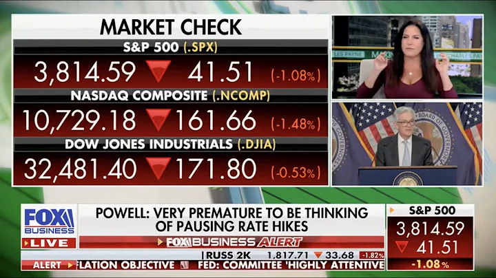 Powell:  Very Premature to be Thinking of Pausing Rate Hikes  DiMartino Booth with Charles Payne