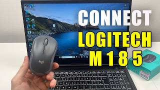 How to Setup and Connect Logitech M185 Wireless Mouse