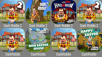 Dark Riddle Mod vs Dark Riddle 2 Full Chapter 2 Gameplay Walkthrough | Part 15 #darkriddle