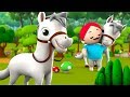 Hoshiyaar Ghoda Badal 3D Animated Hindi Moral Stories for Kids होशियार घोड़ा बादल कहानी Tales