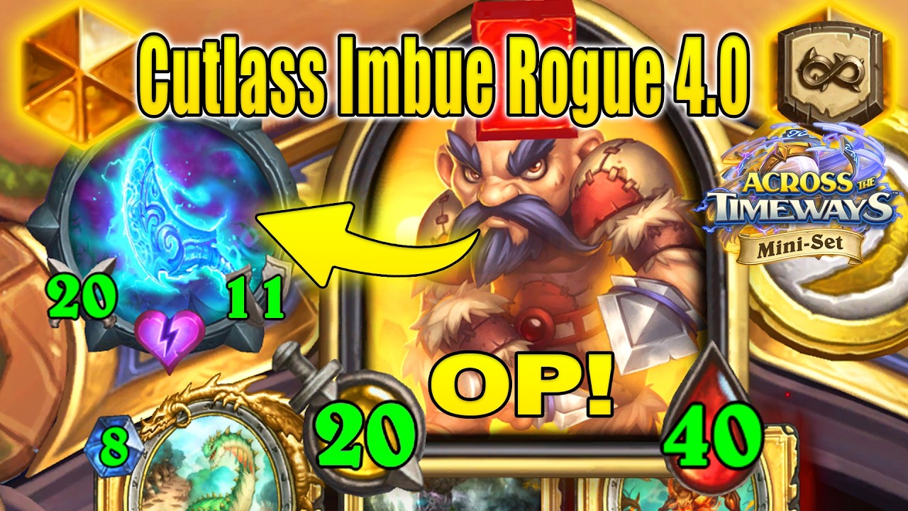 Biggest Buffs In History To Thief Cutlass Imbue Rogue 4.0 Across the Timeways Min-Set | Hearthstone