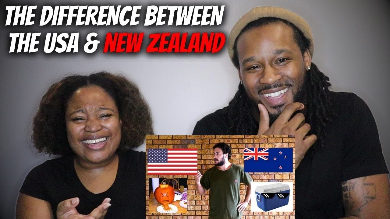 🇺🇸 vs 🇳🇿 American Couple Reacts "THE DIFFERENCE BETWEEN THE USA & NEW ...