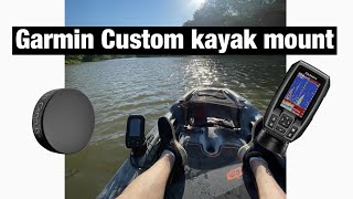 How to make a Garmin kayak mount using a hockey puck