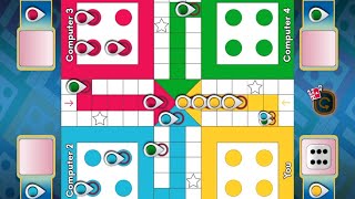 Ludo game in 4 players | Ludo King 4 players | Ludo gameplay #411 screenshot 5