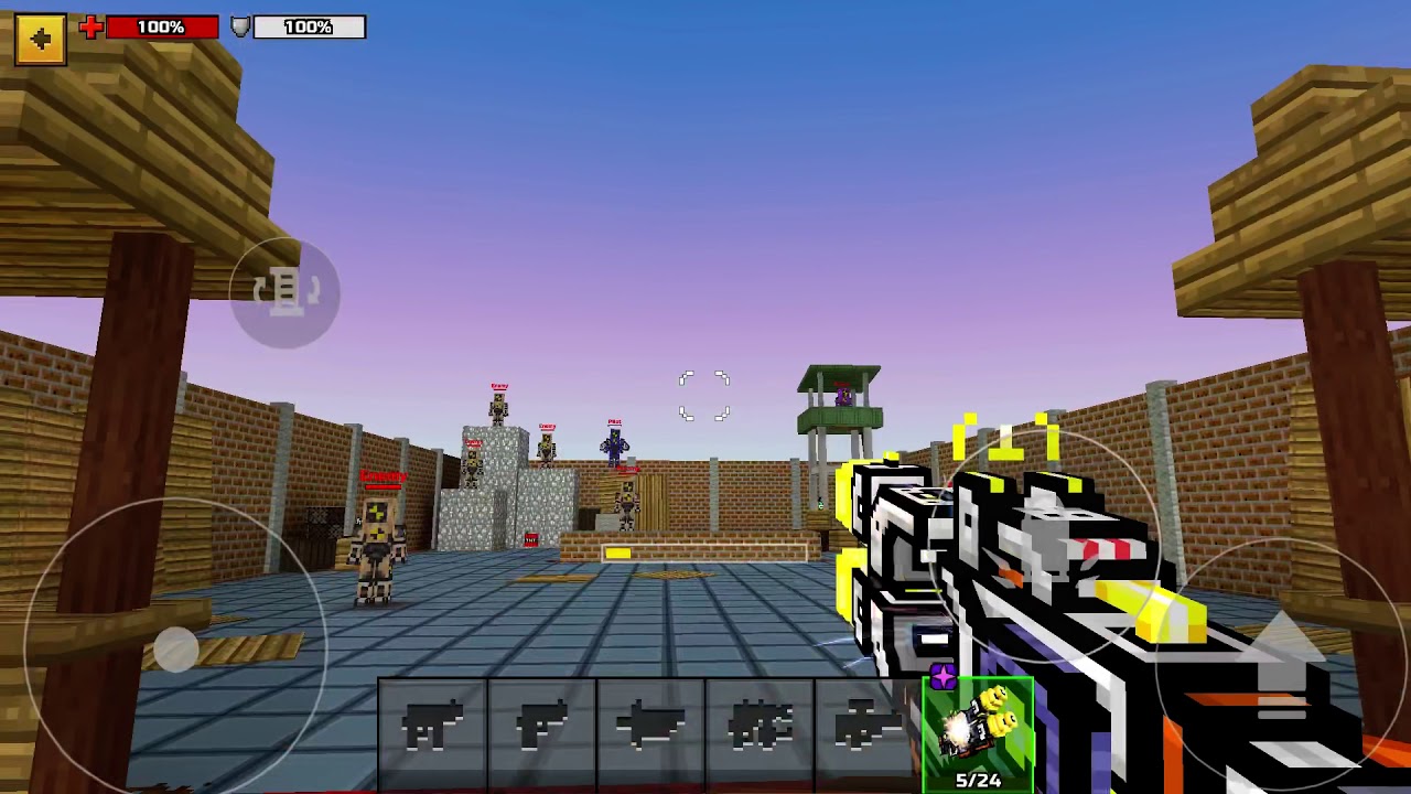 Pixel Gun 3D - Solar flare takes 0 skill, here is why...