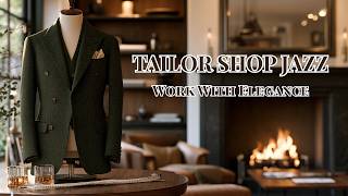 High-End Tailor Shop Jazz | Crisp Upright Bass for Elegant Focus and Productivity