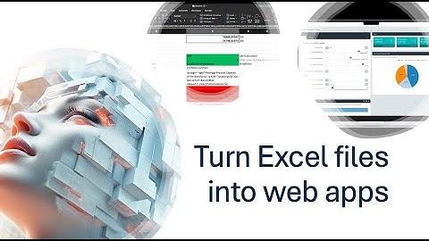 Turn Excel into Powerful Web Apps in Minutes – No Coding Required! | Molnify