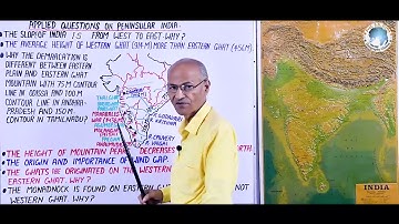 Applied Question Related to Peninsular Plateau - 2 | Part- 26 | Prof. S.S. Ojha