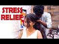ASMR Head Massage with Hair Rubbing & Scalp Massager | Stress Relief & Happy Tingles