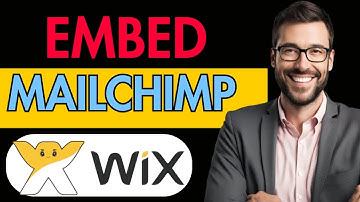 HOW TO EMBED MAILCHIMP FORM ON WIX - WIX BEGINNER GUIDE 2024
