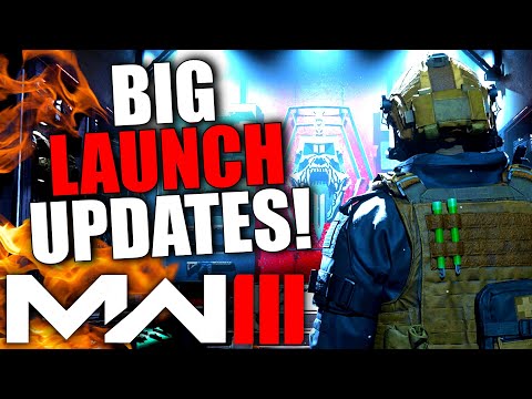 *NEW* MW3 LAUNCH UPDATES! New Changes, More Maps, New Challenges, Operators & Much More (COD MWIII)