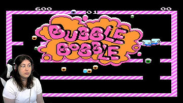 I Played BUBBLE BOBBLE for the First Time!